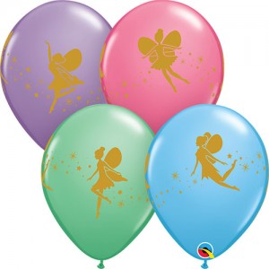 Μπαλόνια Λάτεξ 11" Fairies & Sparkles /25 τεμ