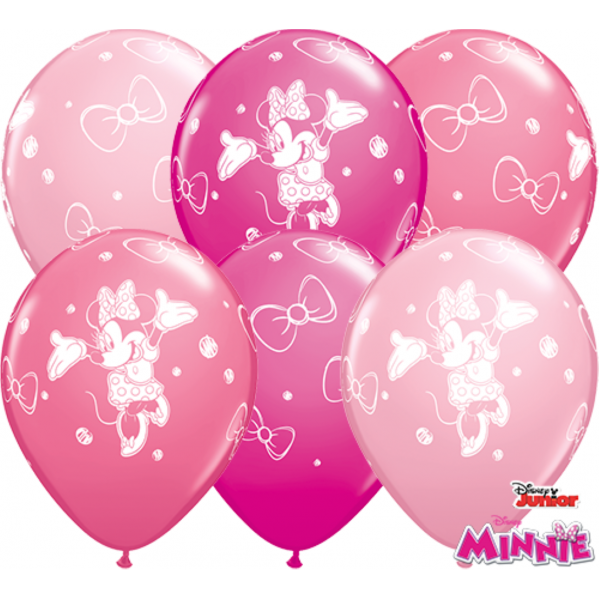 Μπαλόνι Λατεξ 11" Minnie Mouse /25τεμ