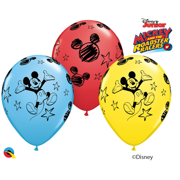Μπαλόνι Λατεξ 11" Mickey Mouse /25 τεμ