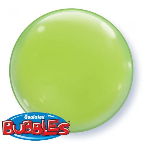 Bubble Solid Colour Lime Green