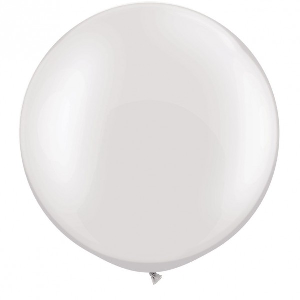 Μπαλόνια Λάτεξ 3Π Pearl White /2 τεμ