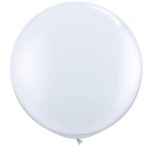 Μπαλόνια Λάτεξ 3Π Λευκό Standard /2 τεμ