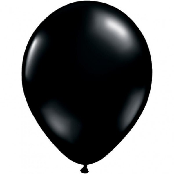 Μπαλόνια Λάτεξ 11" Μαύρο Fashion /100 τεμ