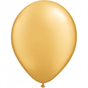 Μπαλόνια Λάτεξ 11" Μεταλλικό Χρυσό /100 τεμ