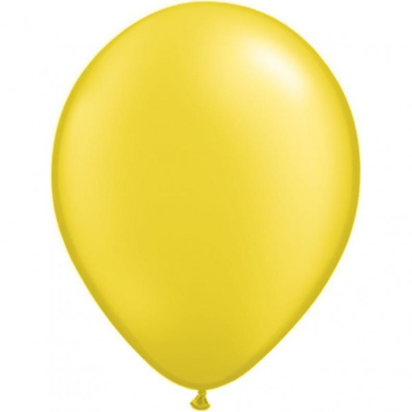 Μπαλόνια Λάτεξ 11" Pearl Citrine Yellow /100 τεμ