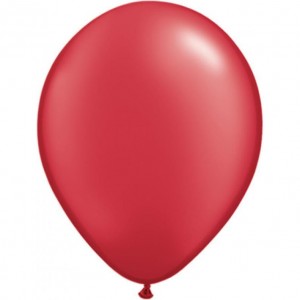 Μπαλόνια Λάτεξ 11" Pearl Ruby Red /100 τεμ