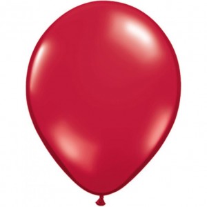 Μπαλόνια Λάτεξ 11" Ruby Red Jewel /100 τεμ