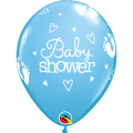 Μπαλόνια Λάτεξ 11" Baby Shower Pale Blue 25τεμ