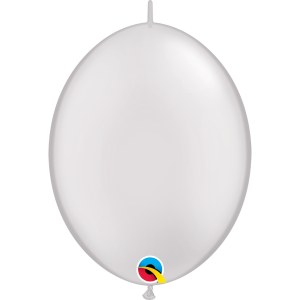 Μπαλόνια 12" Quick Link Πέρλα-Λευκό /50 τεμ