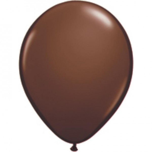 Μπαλόνια Λατεξ 11" Καφέ Chocolate Fashion /100 τεμ