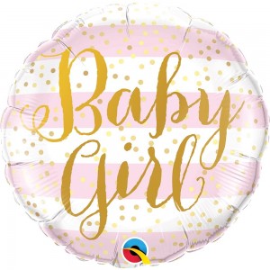 Μπαλόνι Φοιλ 18" Baby Girl 45 εκ