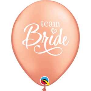 Μπαλόνια Λάτεξ Team Bride