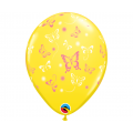 Μπαλόνια Λατέξ 11" με Πεταλούδες /50 τεμ
