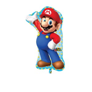 Μπαλόνι Φοιλ Σχήμα Super Mario Bros 55 x 83 εκ