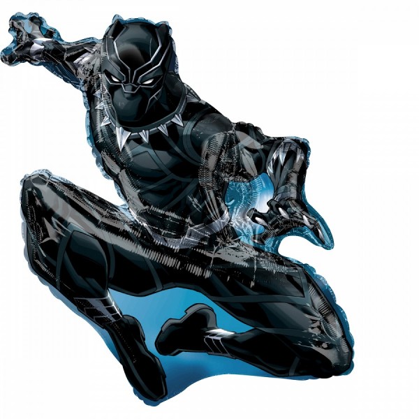 Μπαλόνι Φοιλ Σχήμα Black Panther Avengers 81x81 εκ