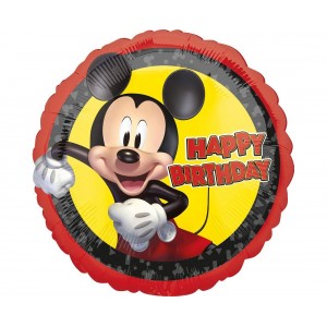 Μπαλόνι Φοιλ 17" Mickey Mouse Forever Happy Birthday / 43 εκ