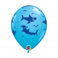 Μπαλόνια Λάτεξ 11" Fun Shark Assortment / 25 τεμ