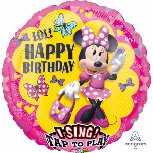 Μουσικό Μπαλόνι Φοιλ Minnie Mouse 