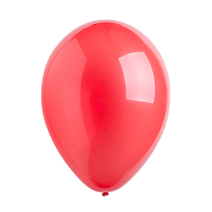 Μπαλόνια Λάτεξ 11'' Apple Red Crystal Everts /100 τεμ