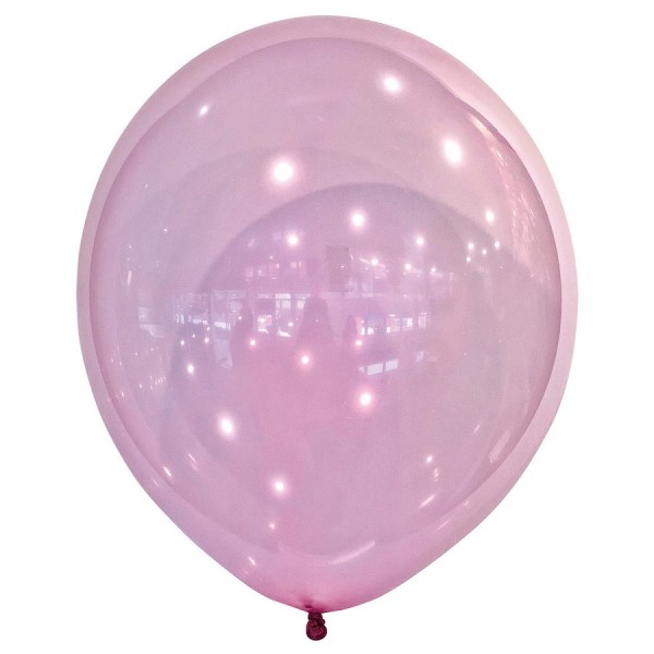 Μπαλόνια Λάτεξ 11" Crystal Droplets Ροζ / 100 τεμ