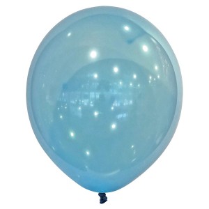 Μπαλόνια Λάτεξ 11" Crystal Droplets Μπλε / 100 τεμ