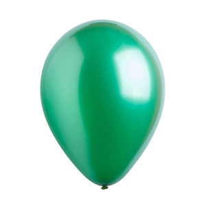 Μπαλόνια Λάτεξ 11'' Πράσινο Μεταλ. Everts /100 τεμ