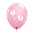 Μπαλόνια Λάτεξ 11" Baby Shower Pink 25τεμ