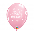 Μπαλόνια Λάτεξ 11" Baby Shower Pink 25τεμ