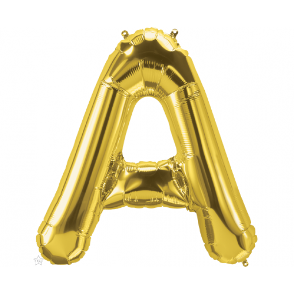 Μπαλόνι Φοιλ Γράμμα "A" Χρυσό 34"/ 86εκ
