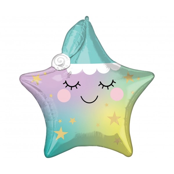 Μπαλόνι Φοιλ Σχήμα Multi Sleepy Little Star