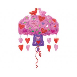 Μπαλόνι Φοιλ Σχήμα Love Birds Tree
