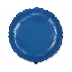 Μπαλόνι Φοιλ 18" Στρογγυλό - Μπλε / 46 εκ ασυσκεύαστο