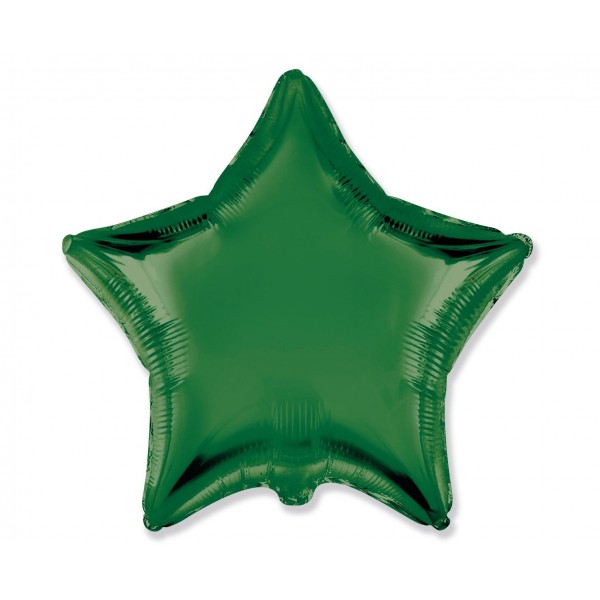 Μπαλόνι Φοιλ 18" Αστέρι - Πράσινο 46 εκ