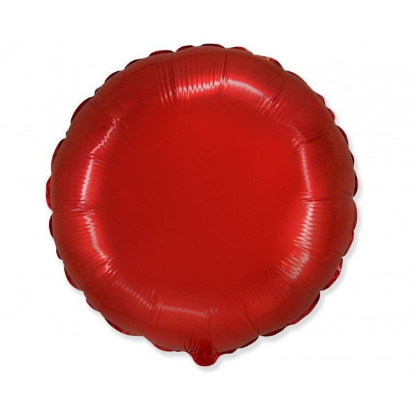 Μπαλόνι Φοιλ 18" Στογγυλό - Κόκκινο / 46 εκ ασυσκεύστο