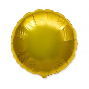 Μπαλόνι Φοιλ 18" Στρογγυλό - Χρυσό / 46 εκ ασυσκεύαστο