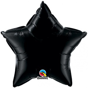 Μπαλόνι Φοιλ 20" Άστρο Μαύρο