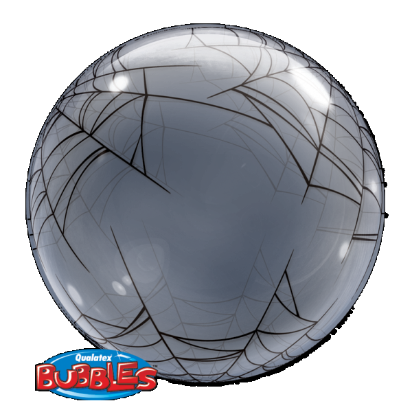 Deco Bubble 24" Spider Web - A- Round - Ιστός Αράχνης / 61εκ