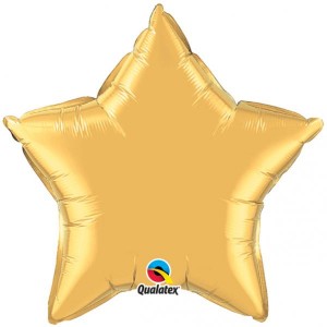 Μπαλόνι Φοιλ 20" Άστρο Χρυσό