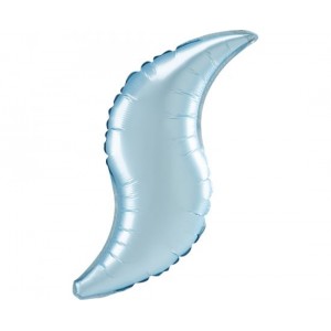 Μπαλόνι Φοιλ Σχήμα Pastel Blue Satin Curve / 71 εκ