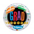 Bubble Μονό 22" Happy Graduation - Congrats Grad 56εκ