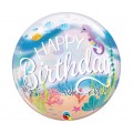 Bubble Μονό 22" Mermaid Birthday Party 56εκ