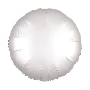 Μπαλόνι φοιλ Satin Luxe White 17" / 43cm