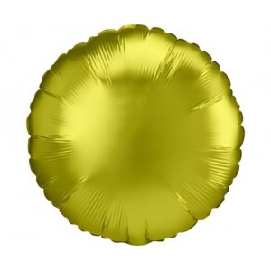 Μπαλόνι Φοιλ 18" Satin Luxe Lemon / 46 εκ - Μεταλλικό Κίτρινο