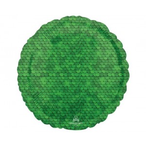 Μπαλόνι Φοιλ 18" Forest Green Sequins / 46 εκ Πράσινο
