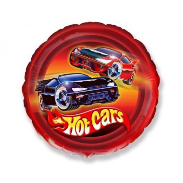Μπαλόνι Φοιλ 18" Hot Cars/ 46 εκ - Αυτοκίνητο