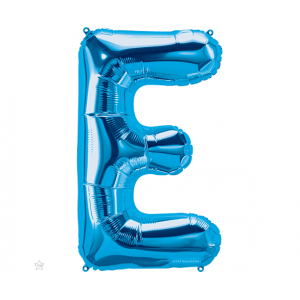 Μπαλόνι Φοιλ Γράμμα "E" Μπλε 34"/ 86εκ