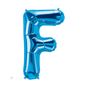 Μπαλόνι Φοιλ Γράμμα "F" Μπλε 34"/ 86εκ