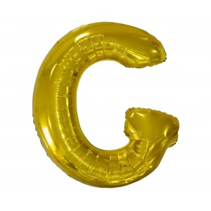Μπαλόνι Φοιλ Σχήμα Γράμμα "G" Χρυσό