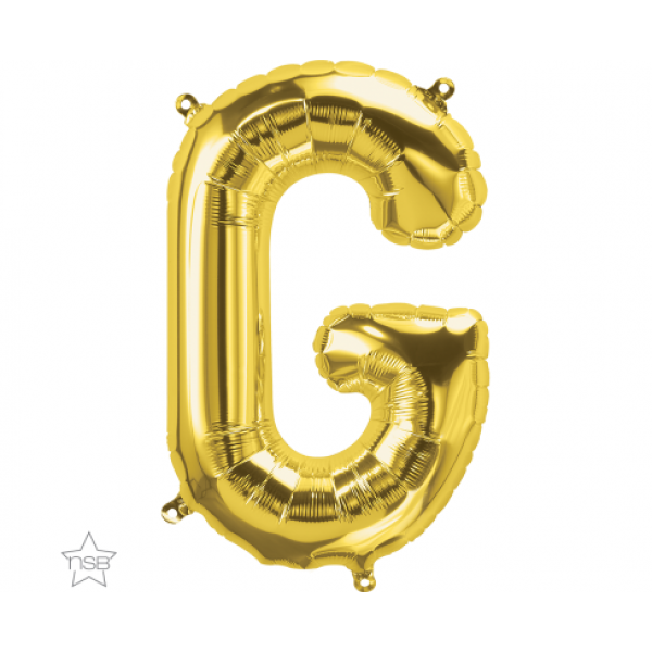 Μπαλόνι Φοιλ Γράμμα "G" Χρυσό 34"/ 86εκ