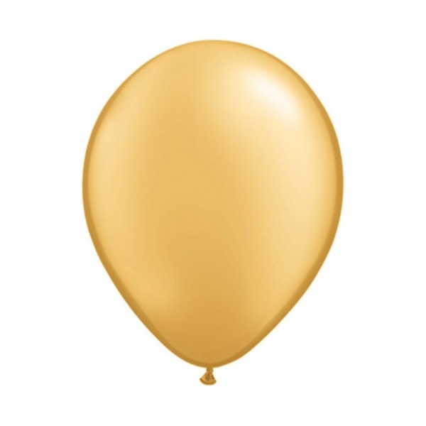 Μπαλόνια Λάτεξ 16" Χρυσό Περλέ /50 τεμ